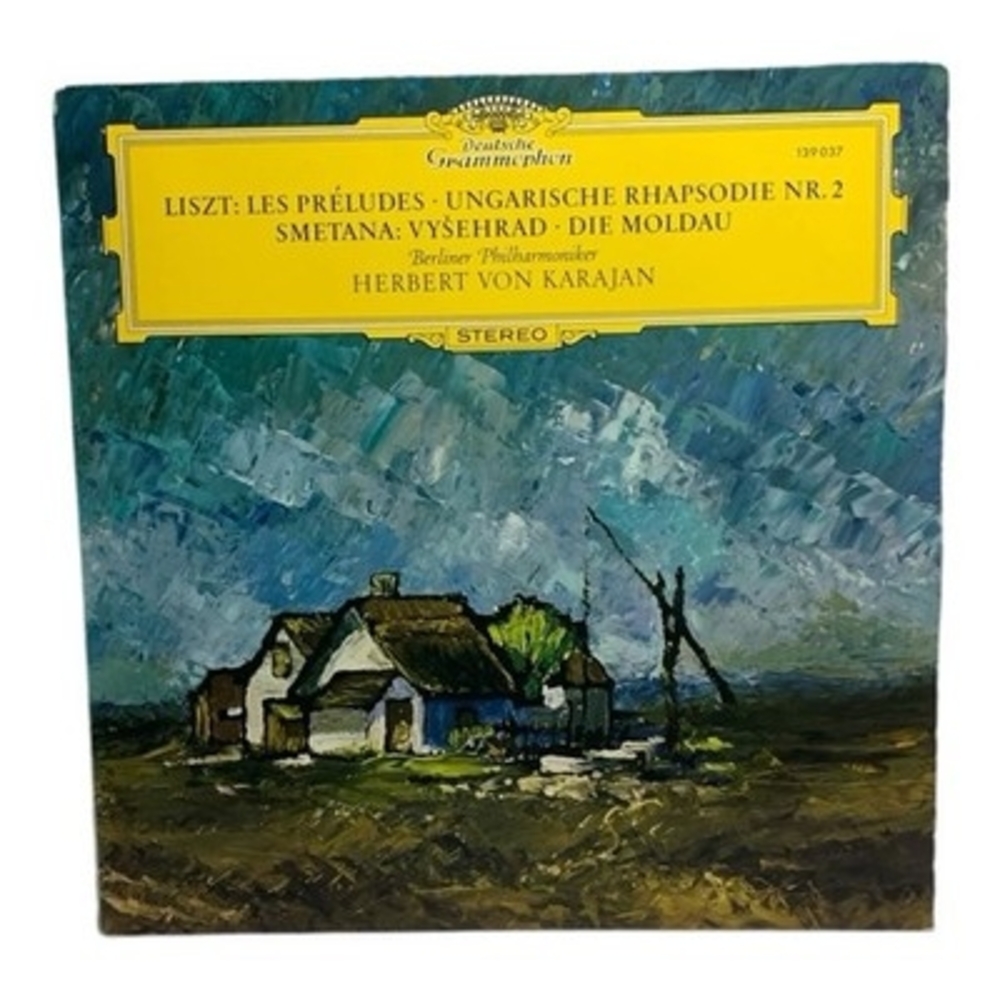 Liszt Smetana Berliner Philharmoniker Karajan LP Deutsche Grammophon Les Prélude